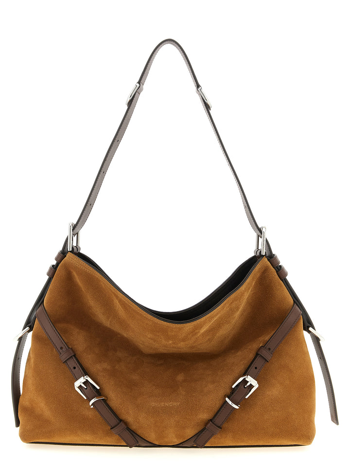 Givenchy Skulderveske i brunt kalveskinn