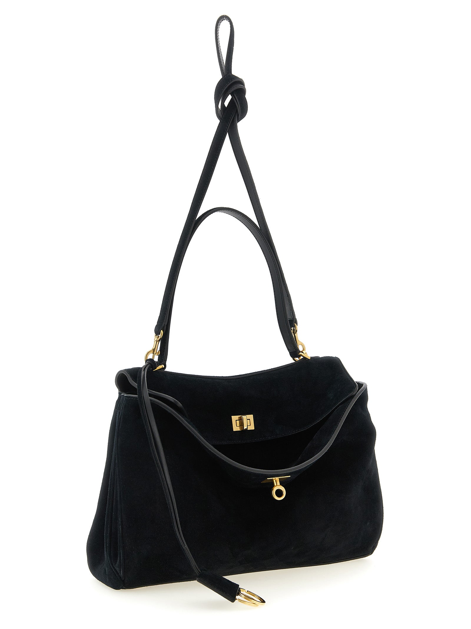 Black Calfskin Handbag