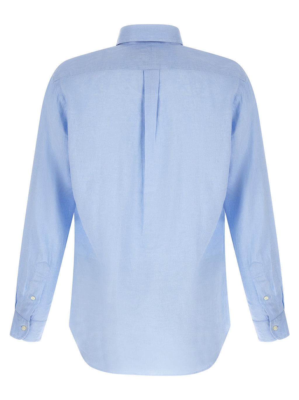Polo Ralph Lauren Blue Linen Blouse
