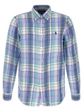 Polo Ralph Lauren Blue Linen Blouse