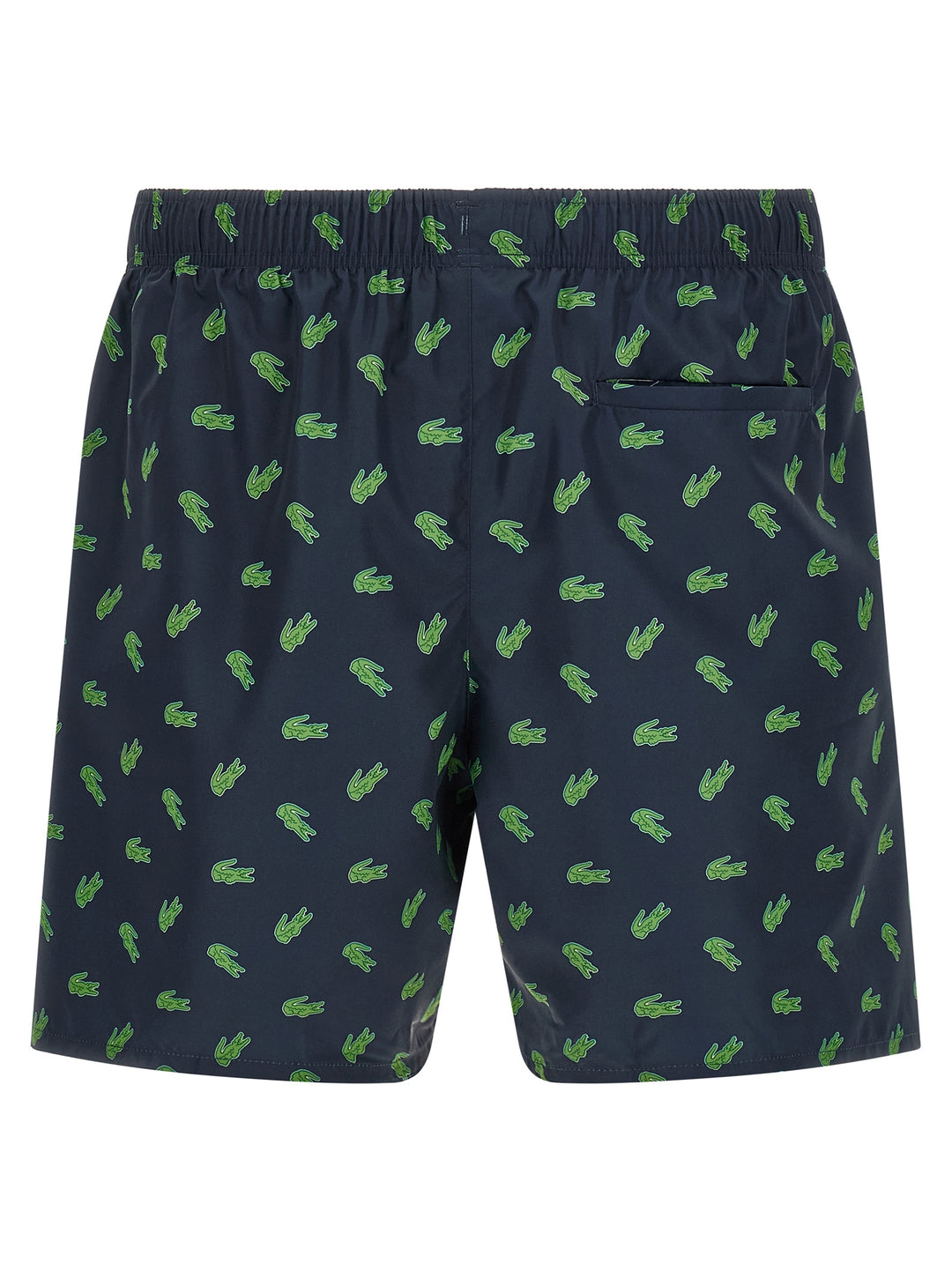 Lacoste blå badeshorts i polyester