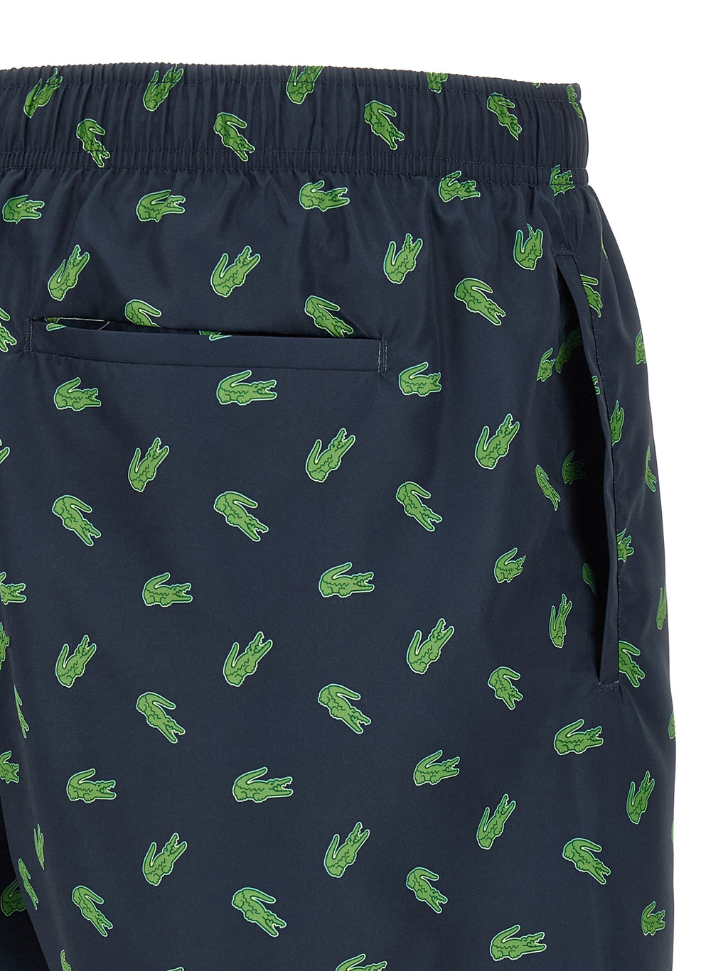 Lacoste Blue Polyester Swim Shorts