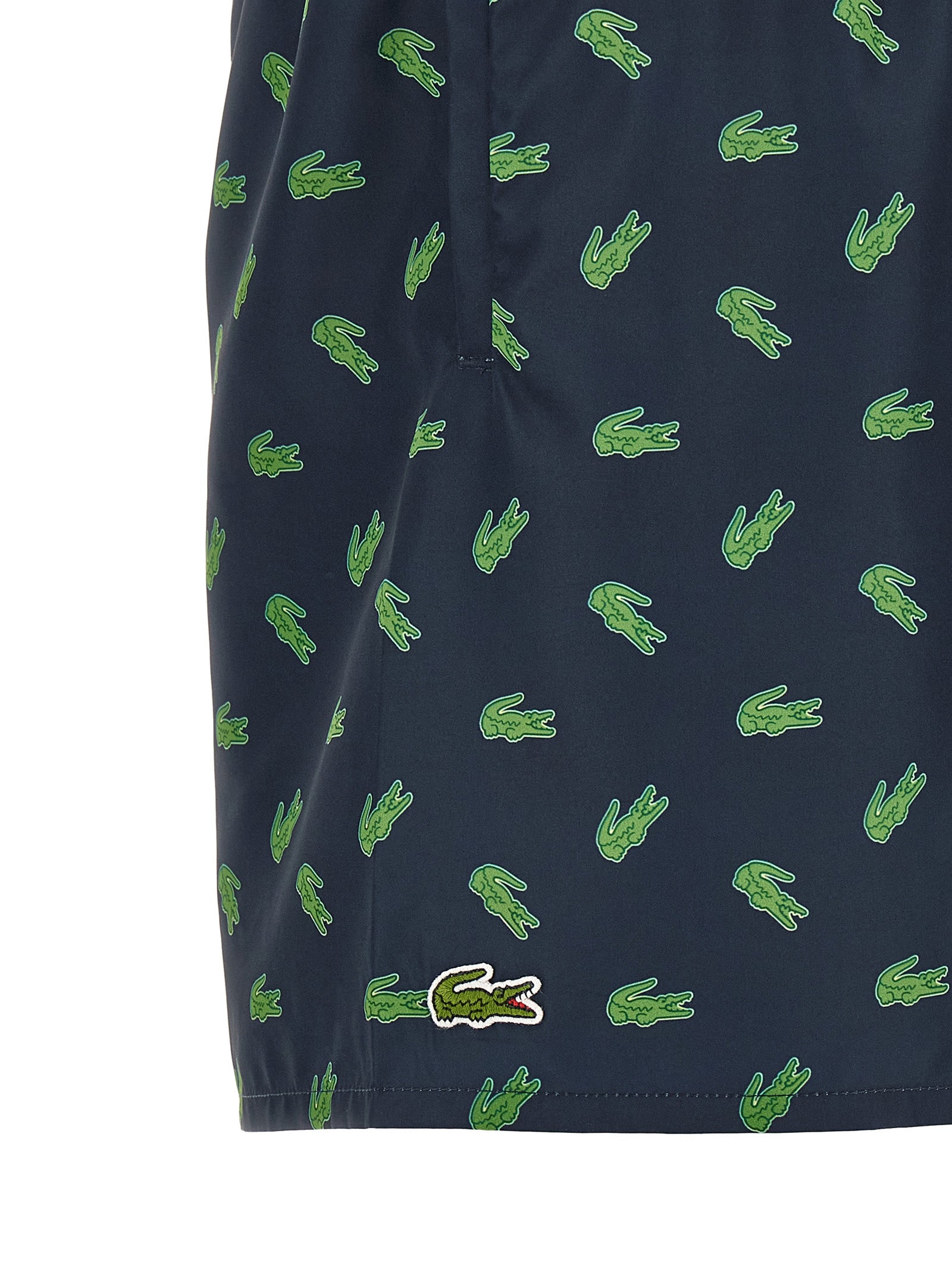 Lacoste Blue Polyester Swim Shorts