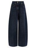 Brunello Cucinelli Blue Cotton Jeans Denim