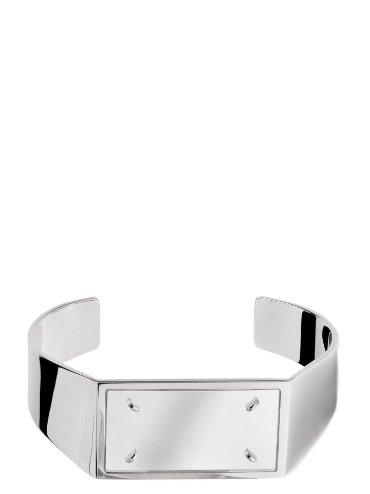 Maison Margiela Armbånd i sølvfarget messing