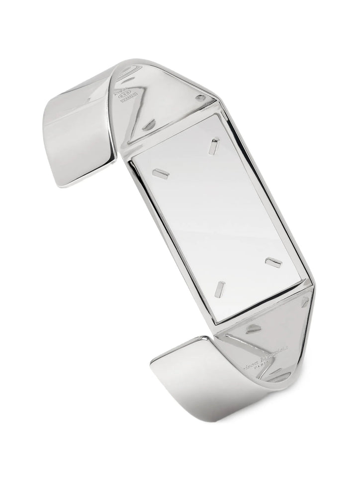 Maison Margiela Armbånd i sølvfarget messing