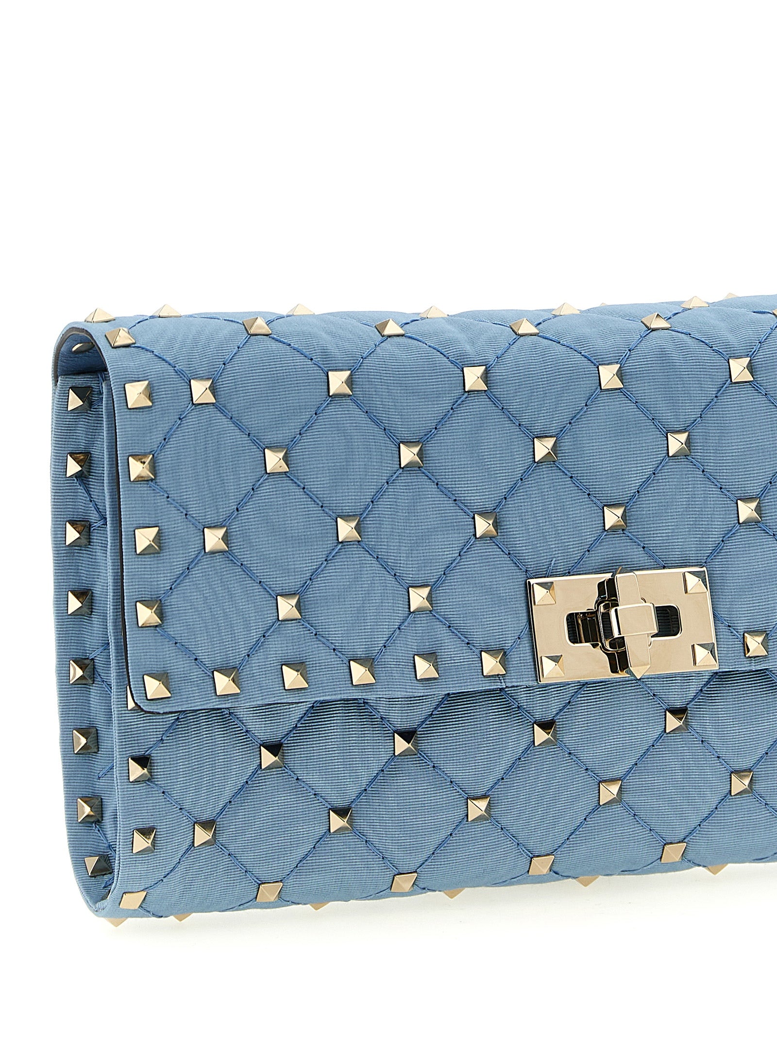Valentino Garavani Blue Viscose Crossbody Bag