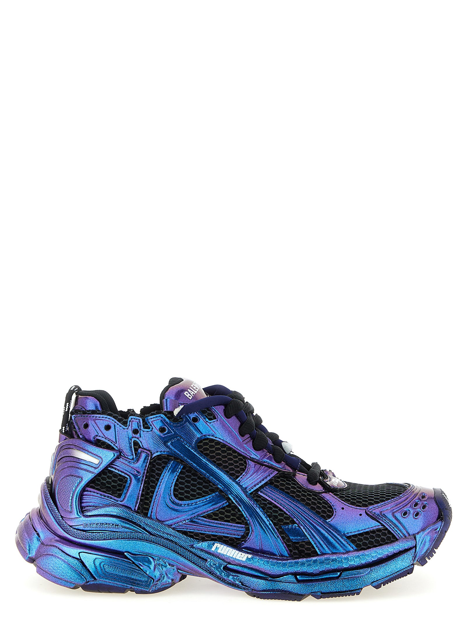 Balenciaga Blue Polyethylene Athletic Sneakers
