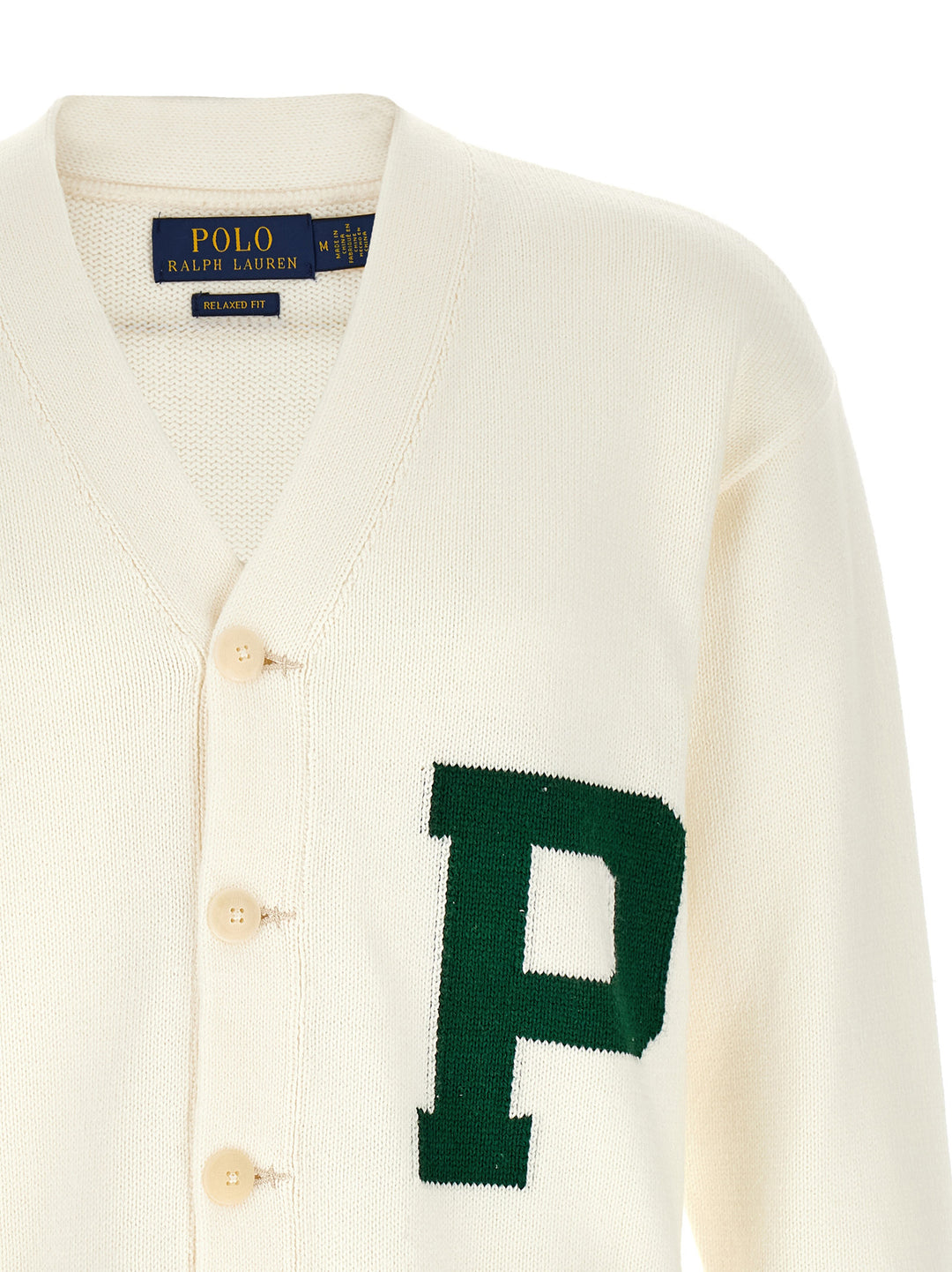 Polo Ralph Lauren Bicolor Cardigan i bomull