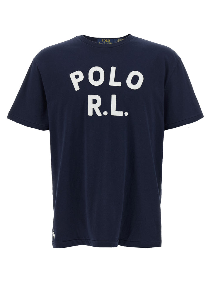 Polo Ralph Lauren blå T-skjorte i bomull