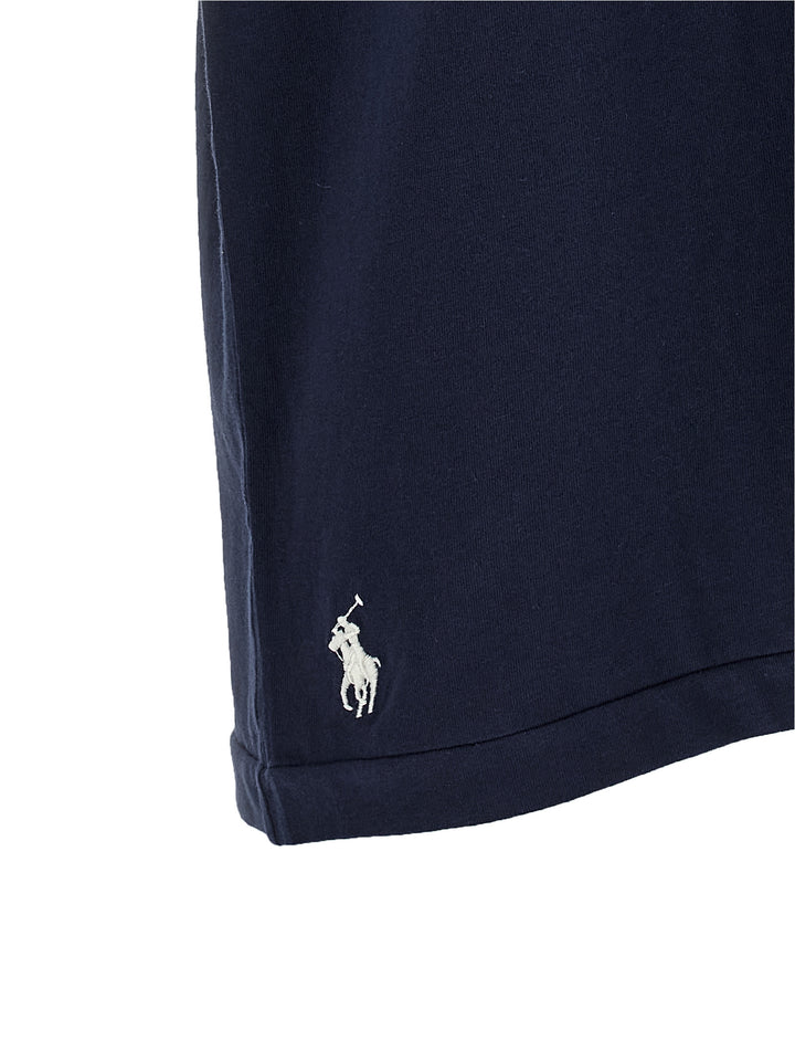 Polo Ralph Lauren blå T-skjorte i bomull