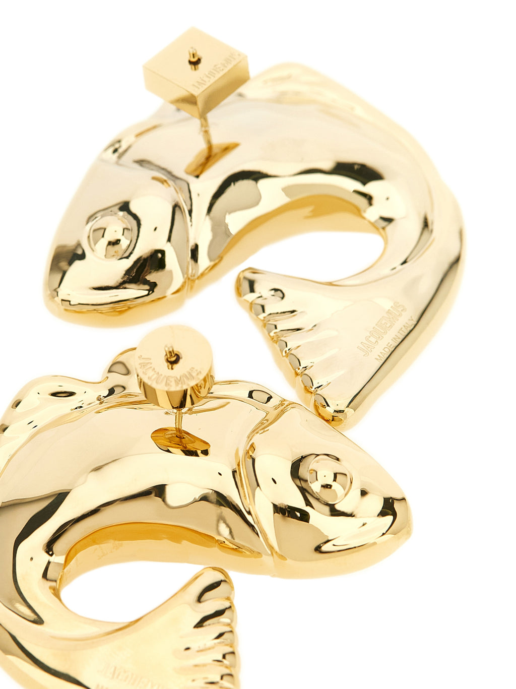 Jacquemus Gold Copper Earrings