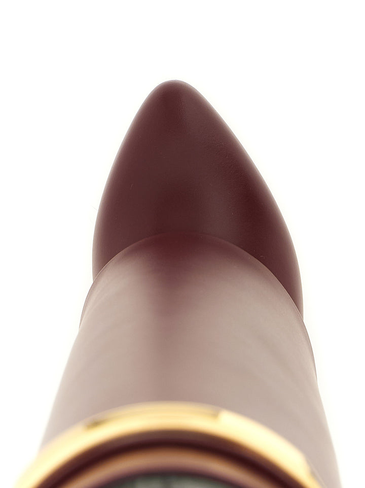 Givenchy Bordeaux kalveskinn over kneet