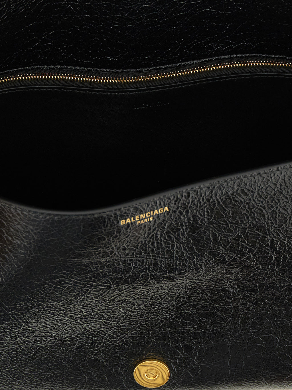 Balenciaga Black Lamb Leather Shoulder Bag
