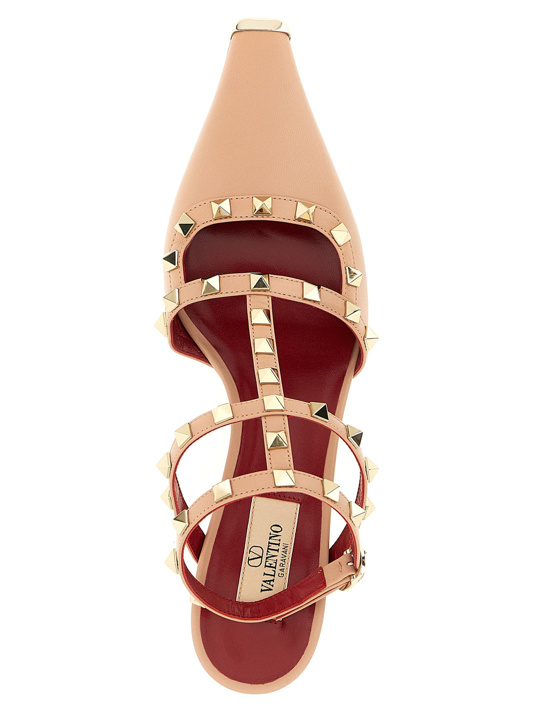 Valentino Garavani Mid-heel pumps i flerfarget kalveskinn