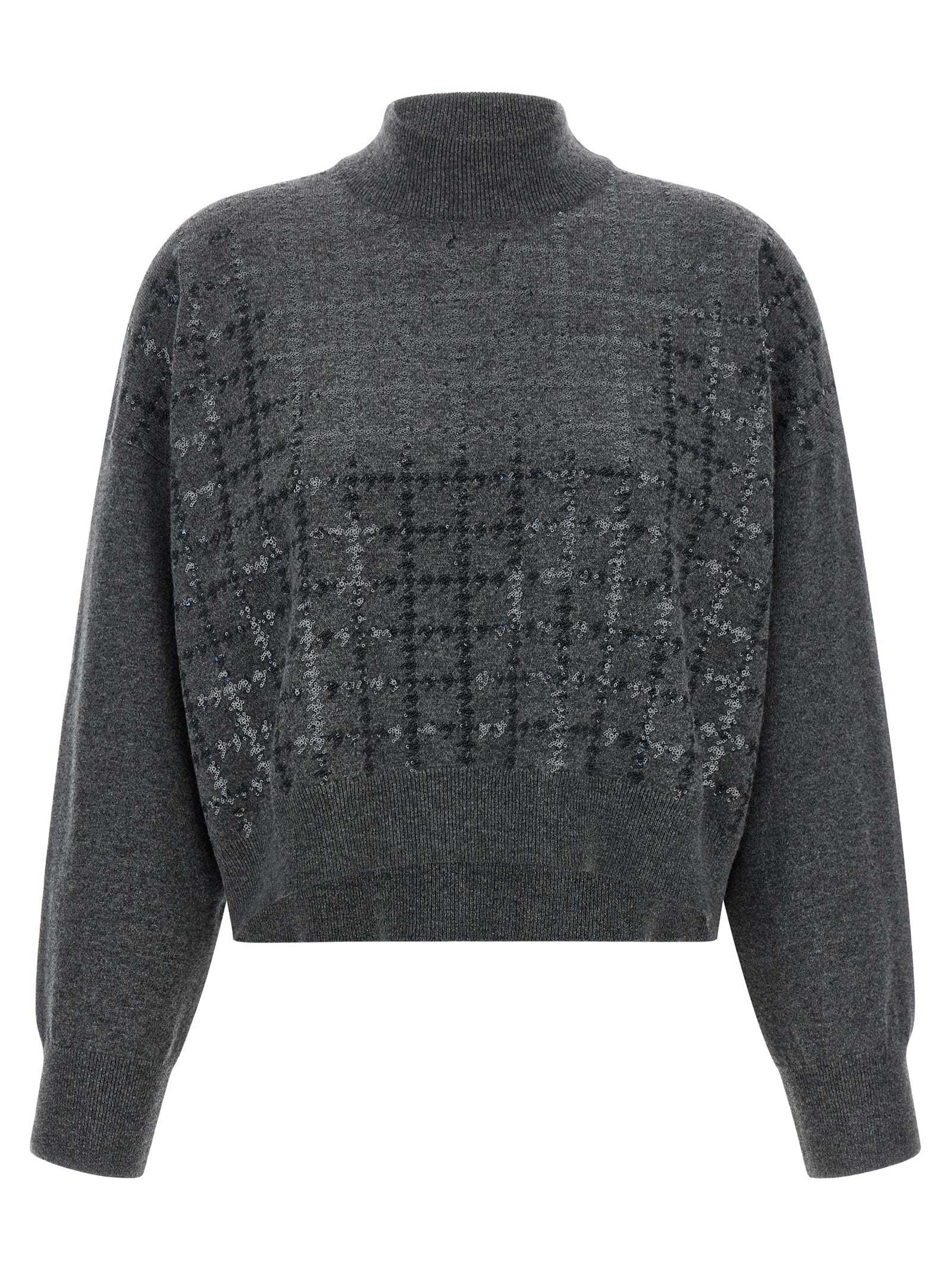 Gray Cashmere Cardigan