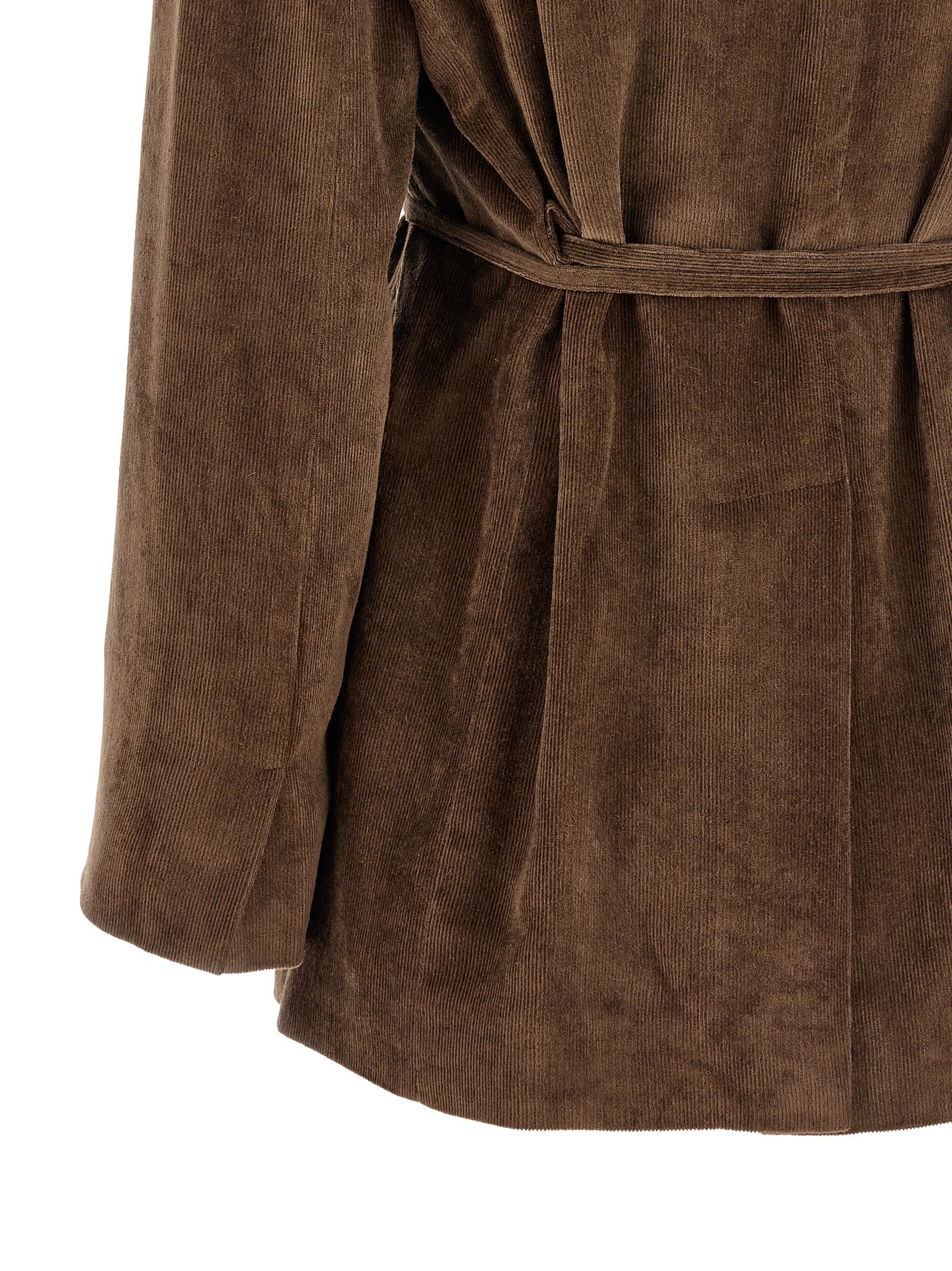Brown Viscose Blazer
