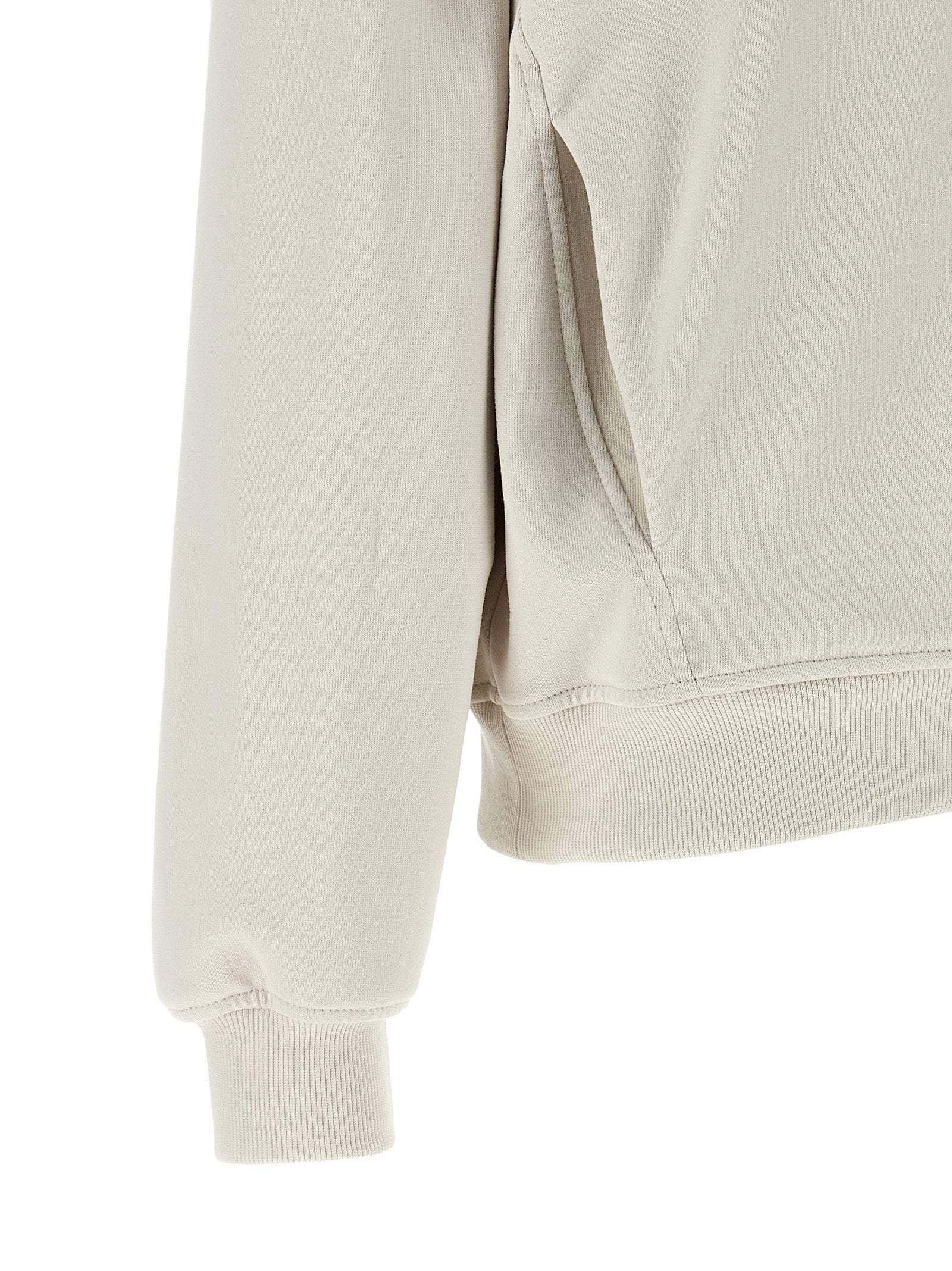 Beige Cotton Sweatshirt