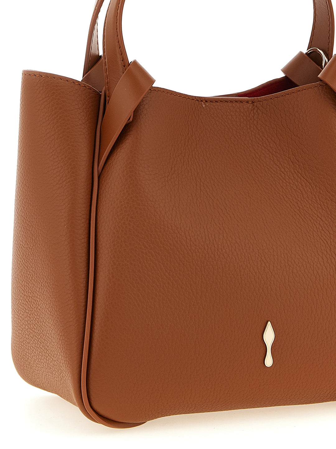 Christian Louboutin Veske i brunt kalveskinn