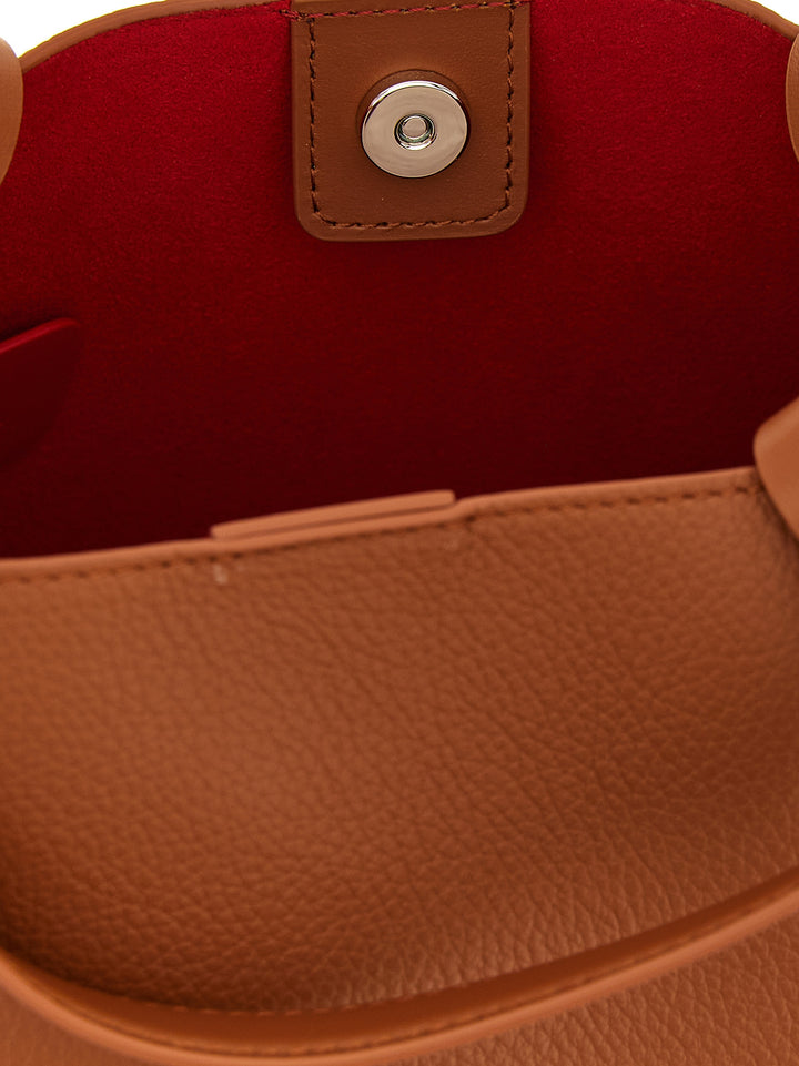 Christian Louboutin Veske i brunt kalveskinn