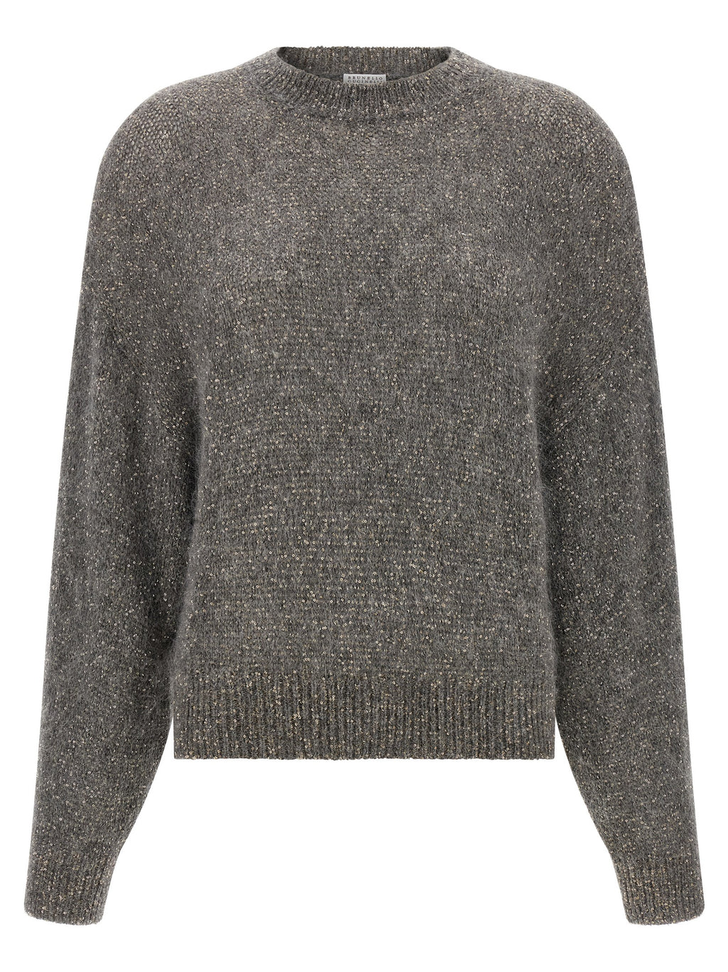 Brunello Cucinelli Gray Polyamide Cardigan