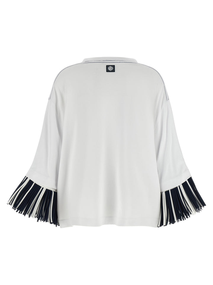 Jacquemus blå t-skjorte i bomull