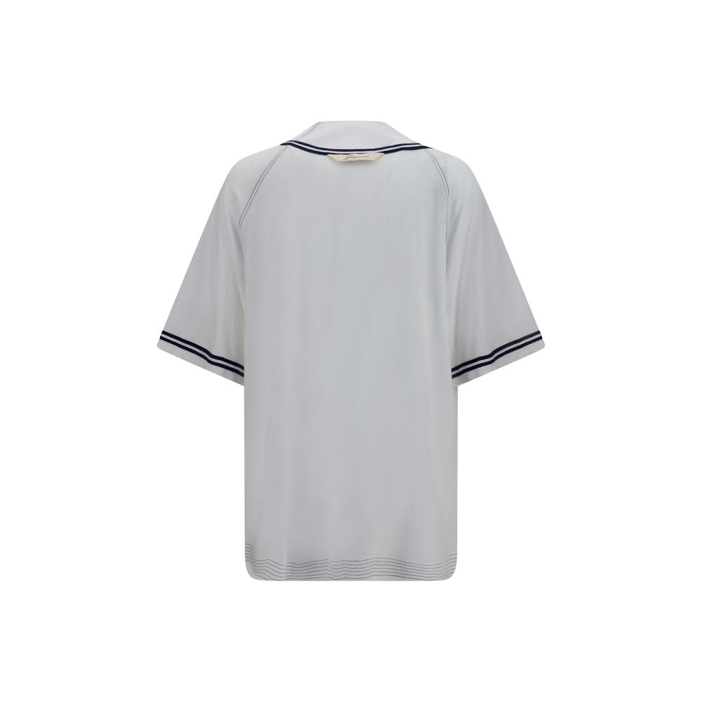 Jacquemus T-skjorte i hvit bomull