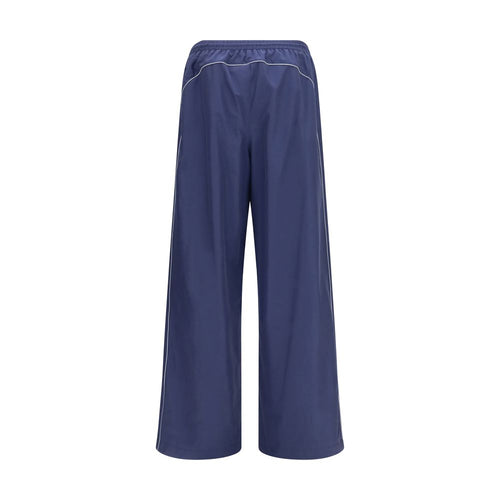Balenciaga Blue Cotton Athletic Pants