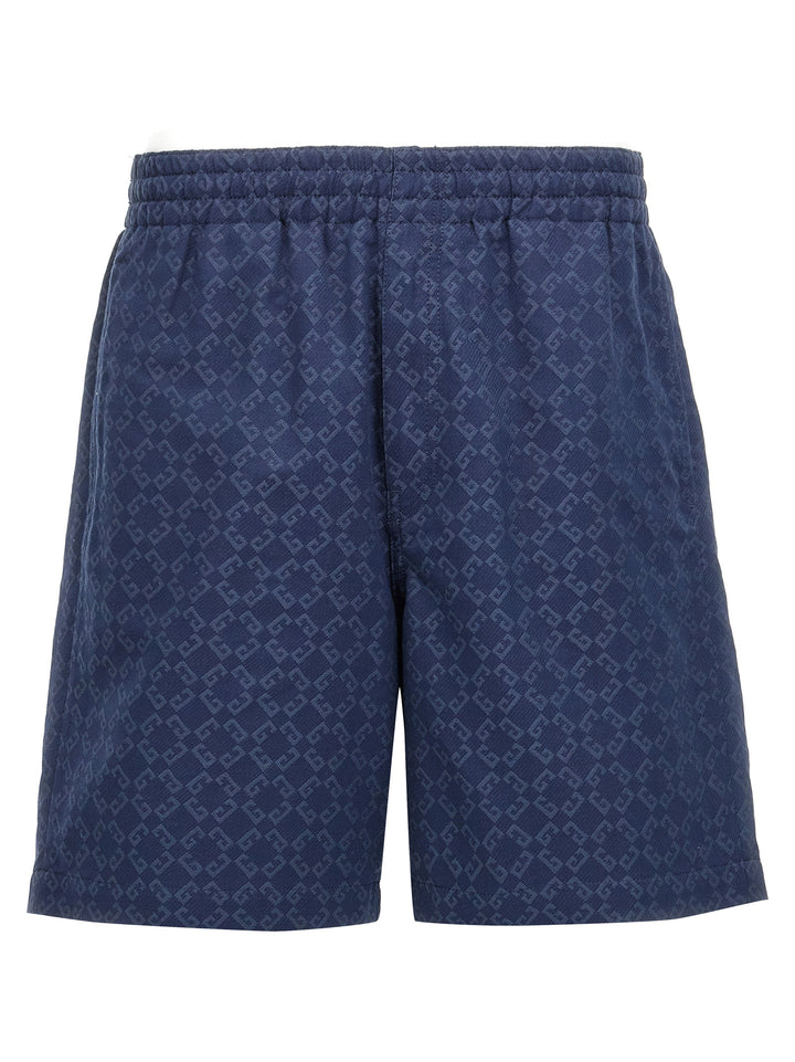Givenchy Blå Bomullsshorts