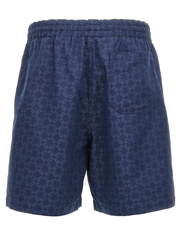 Givenchy Blå Bomullsshorts