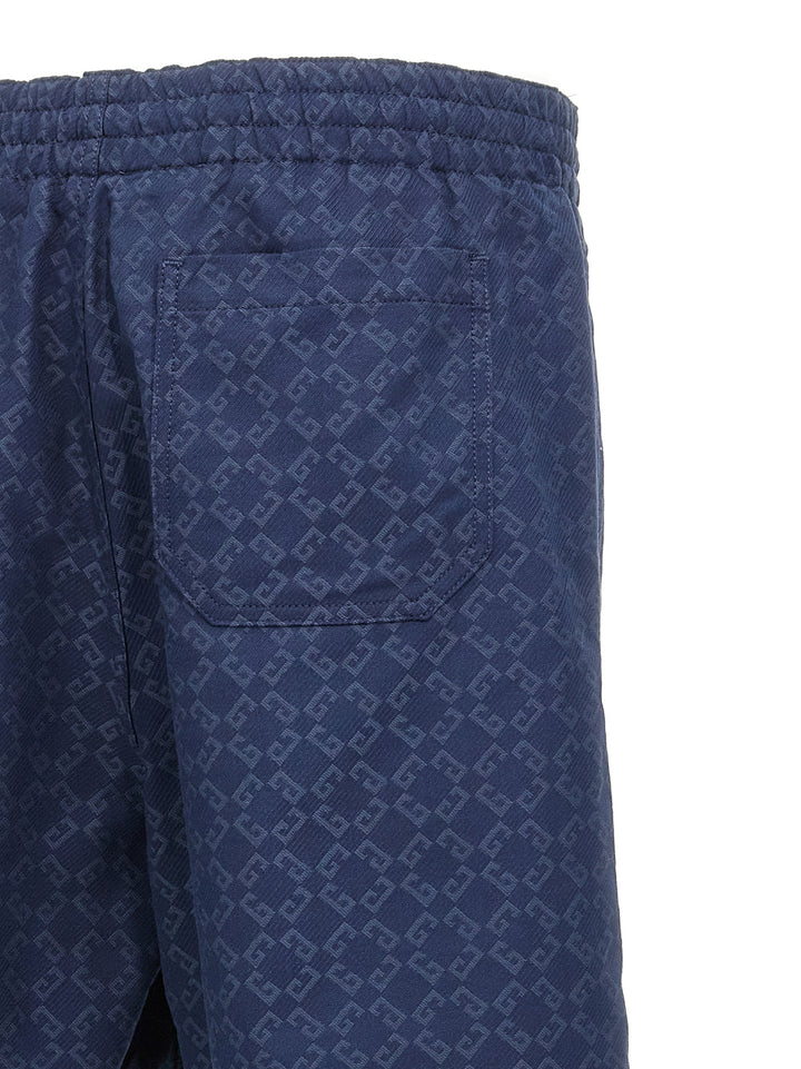 Givenchy Blå Bomullsshorts