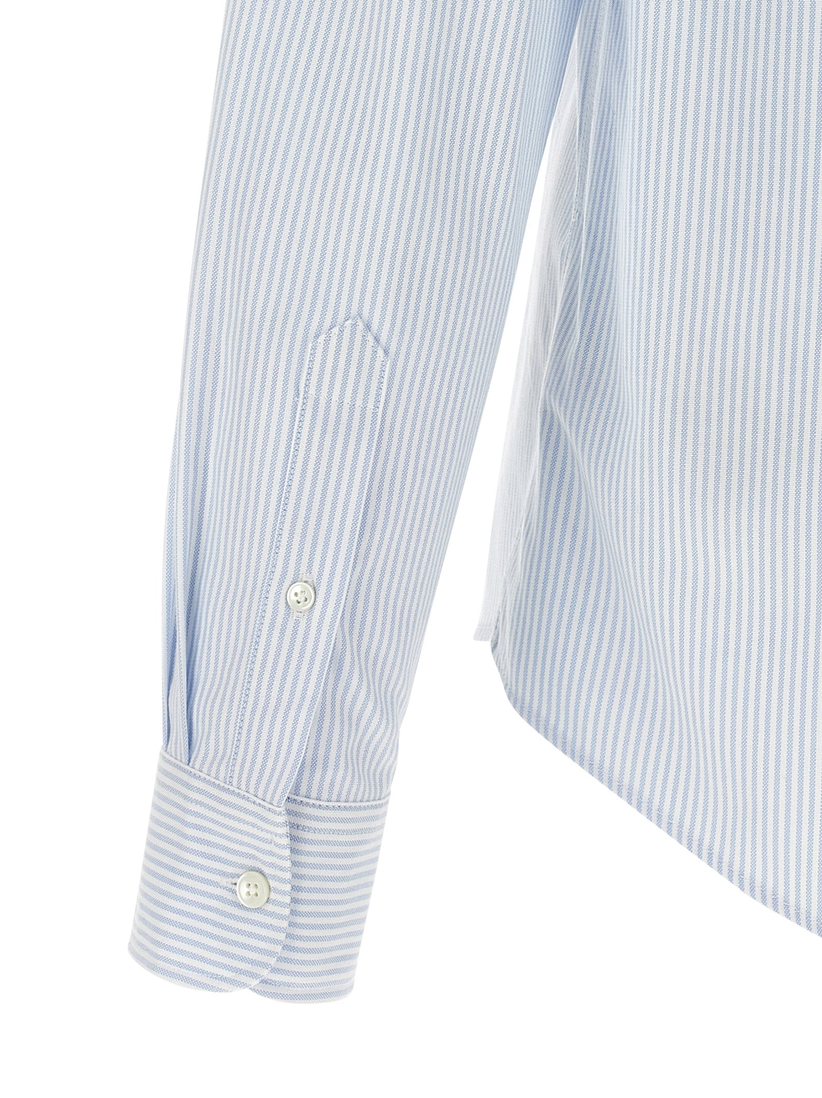 Blue Cotton Blouse