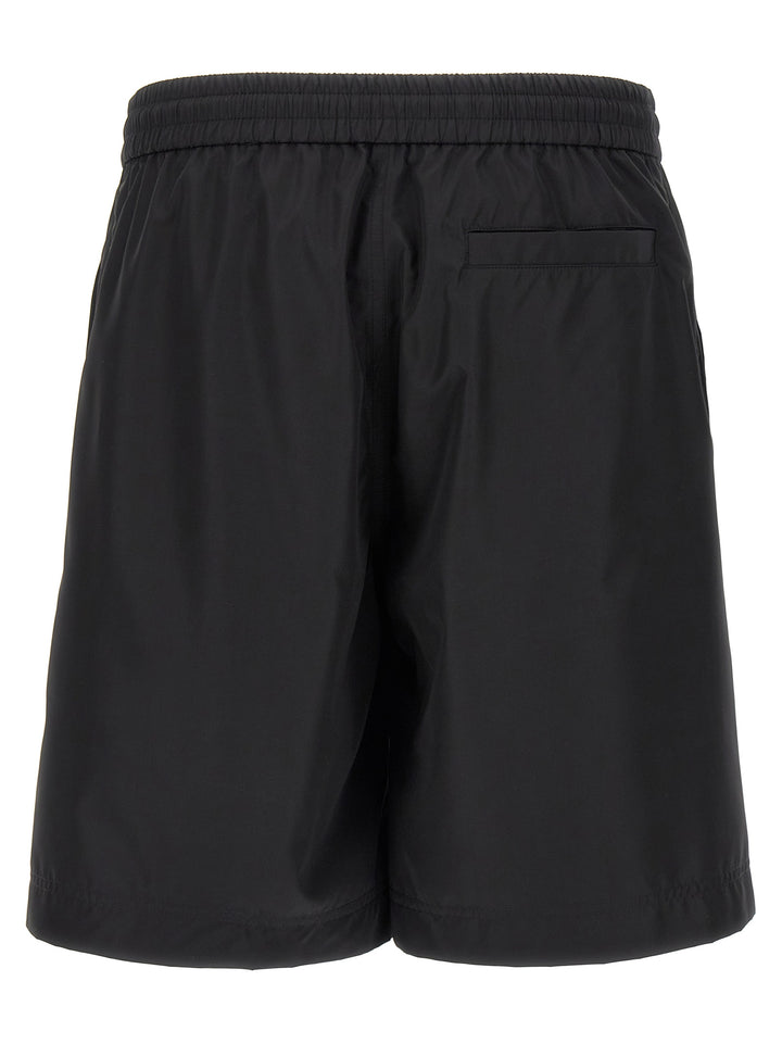 Givenchy svarte bermudashorts i polyester