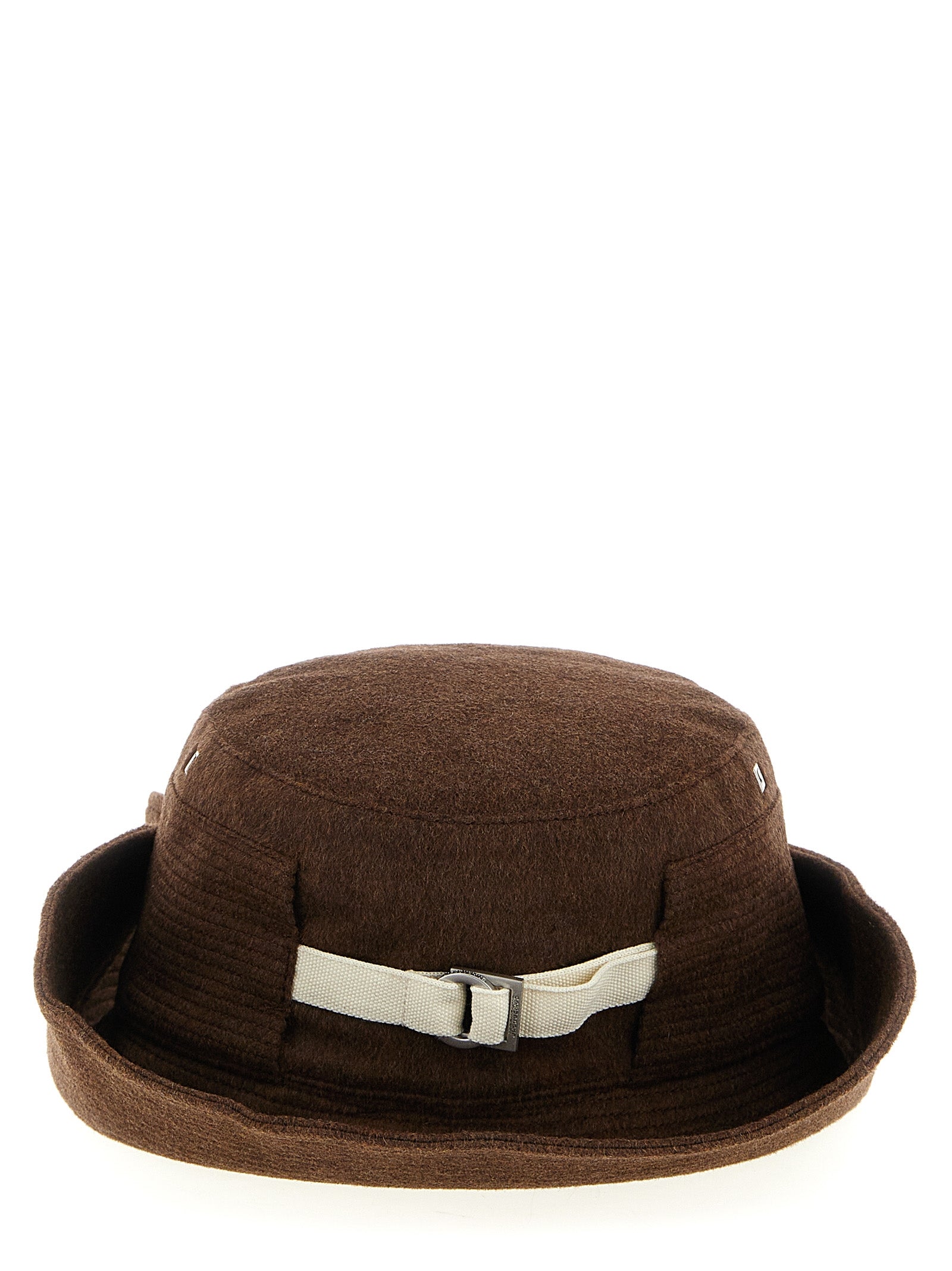 Jacquemus Brown Virgin Wool Bucket Hat