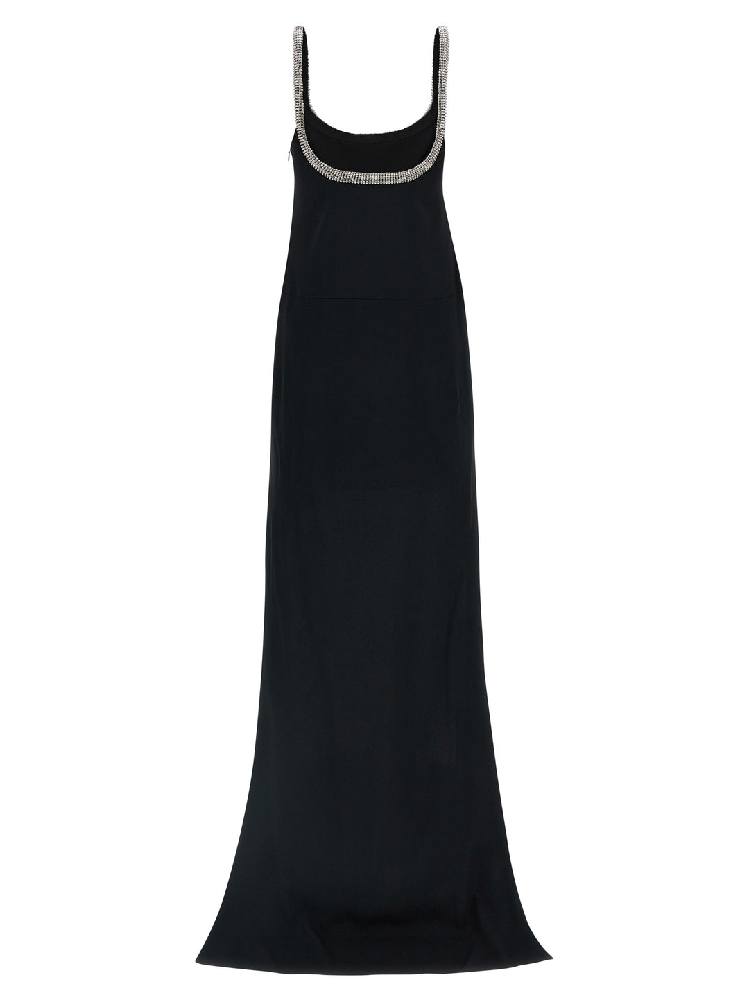 Tom Ford Sort Lang Kjole i Acetat