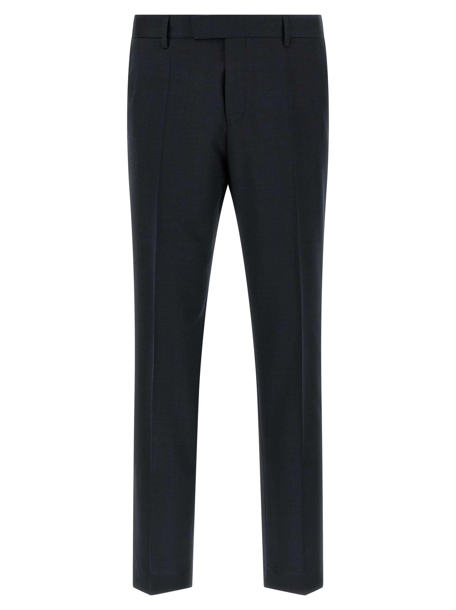 Hugo Boss Blue Virgin Wool Two-Piece Suit