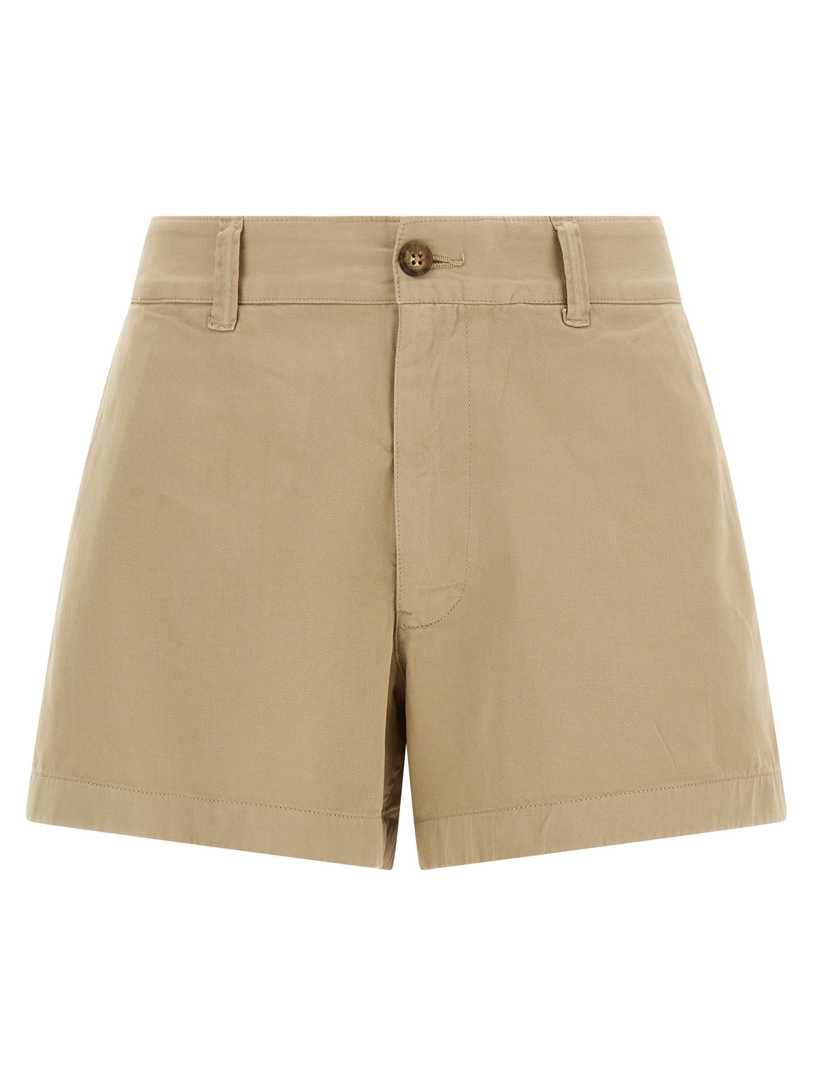 Polo Ralph Lauren Beige Cotton Bermuda Shorts