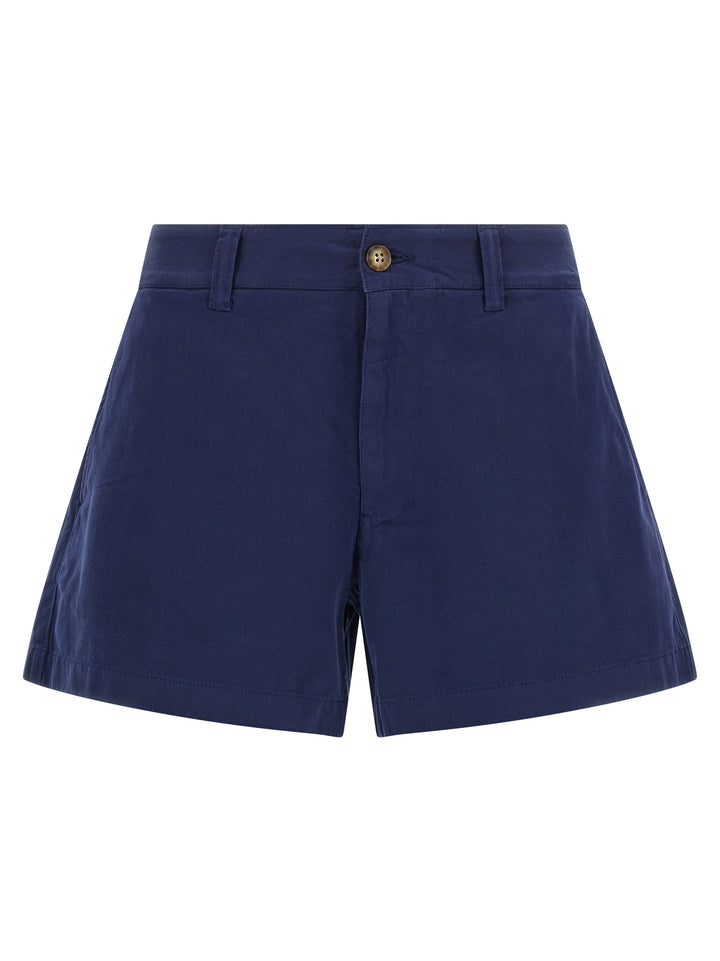 Polo Ralph Lauren blå Bermuda-shorts i bomull