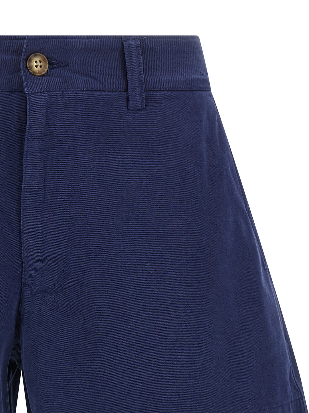 Polo Ralph Lauren blå Bermuda-shorts i bomull