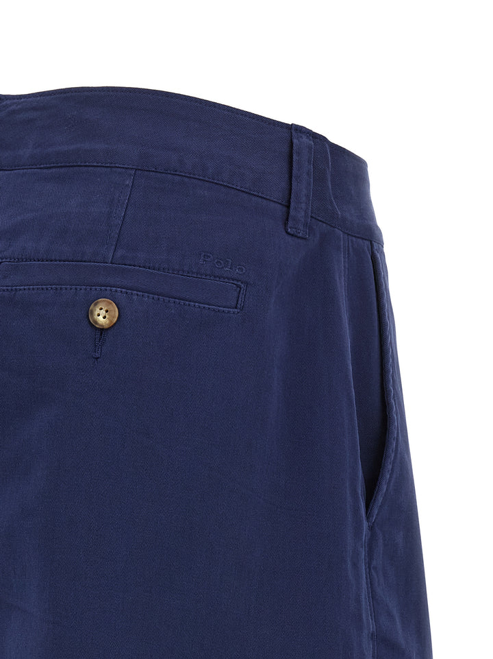 Polo Ralph Lauren blå Bermuda-shorts i bomull