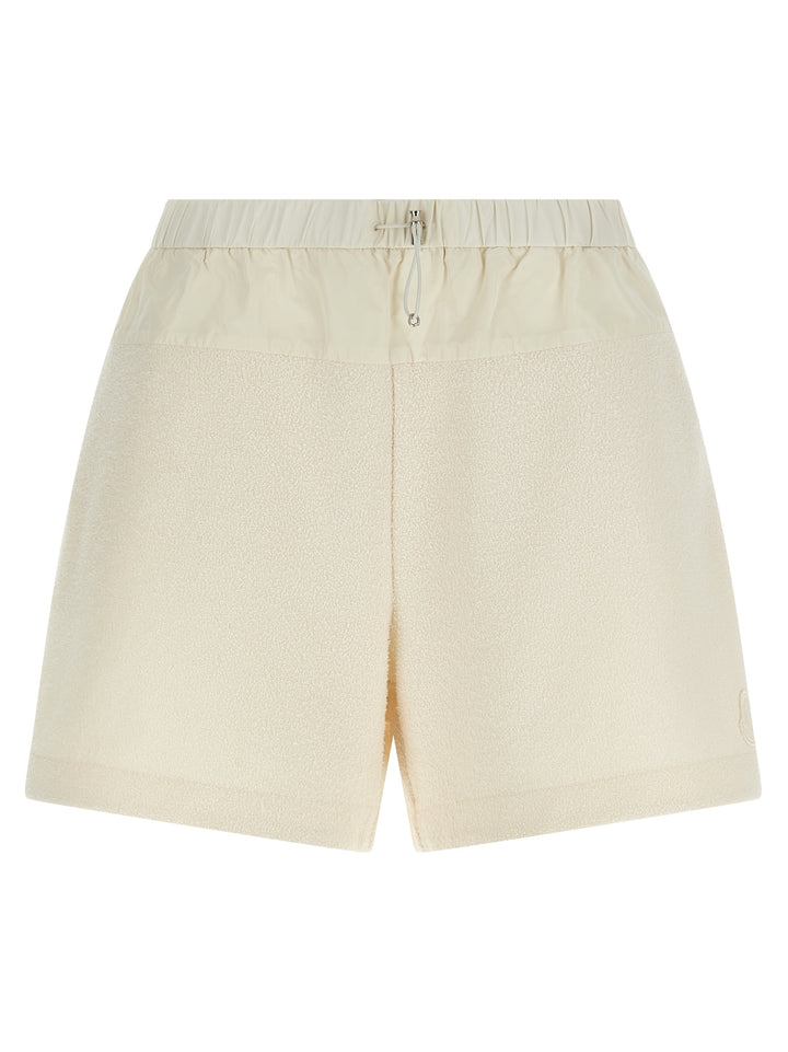 Moncler hvite polyester Bermudashorts