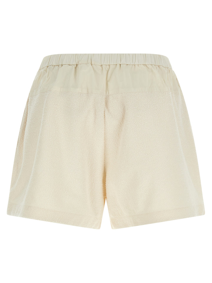Moncler hvite polyester Bermudashorts