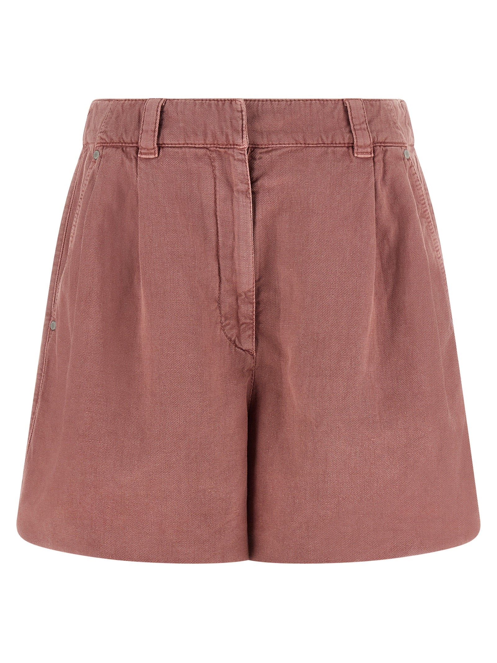 Multicolor Cotton Bermuda Shorts