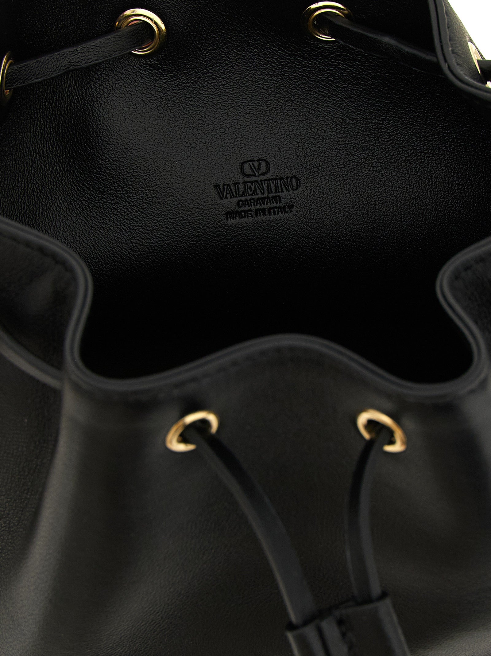 Black Lamb Leather Crossbody Bag