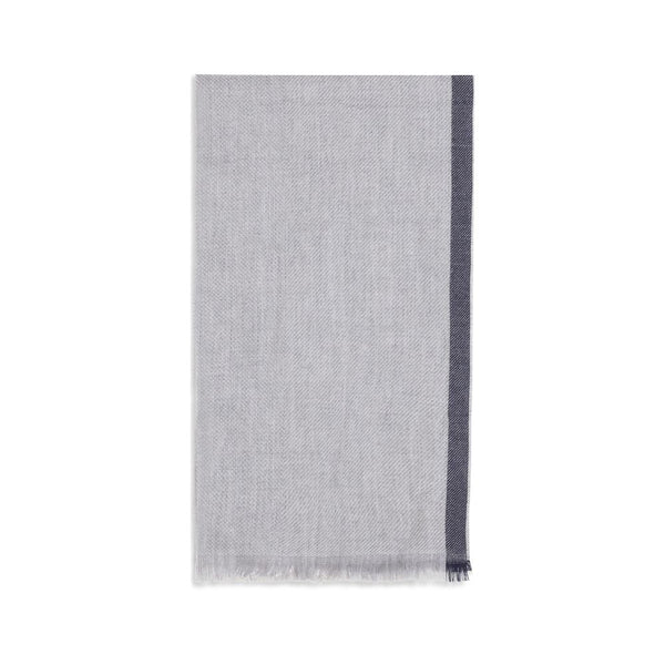 Brunello Cucinelli Gray Cashmere Scarf