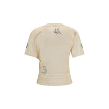 Balenciaga Beige Cotton T-Shirt