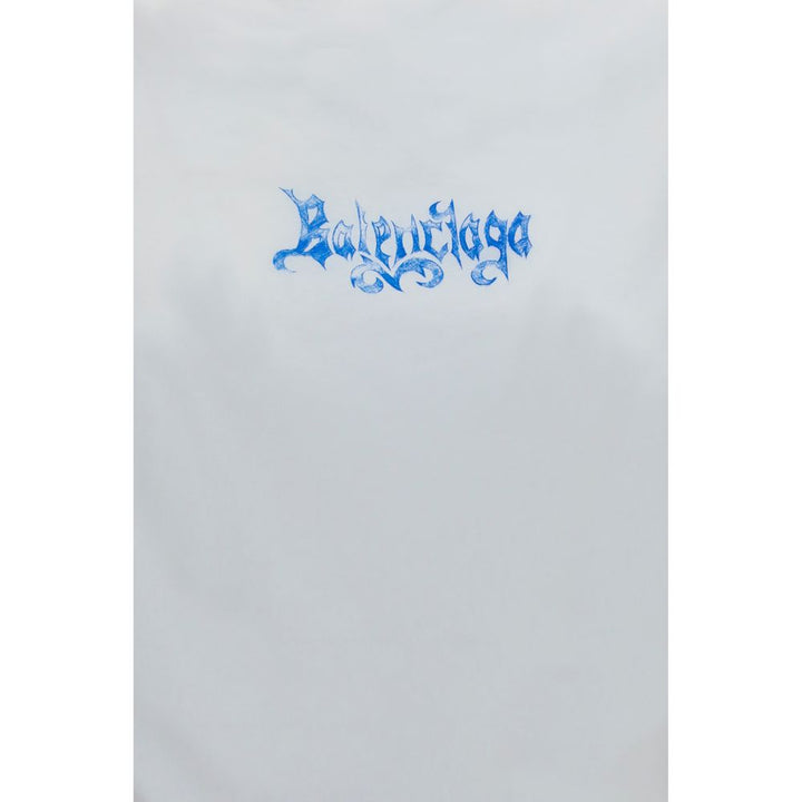 Balenciaga T-skjorte i hvit bomull