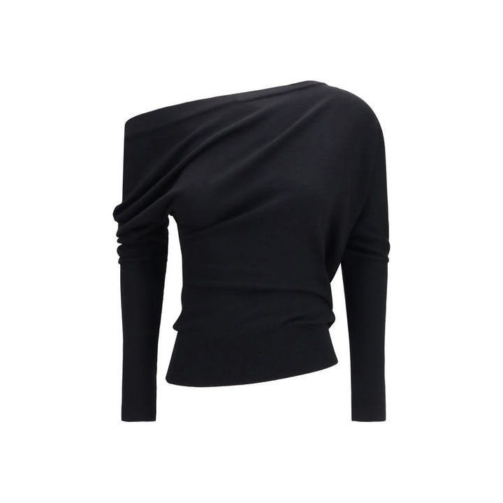 Tom Ford Black Wool Oves Aries-genser