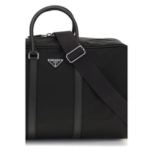 Prada Black Recycled Polyamide Luggage And Travel