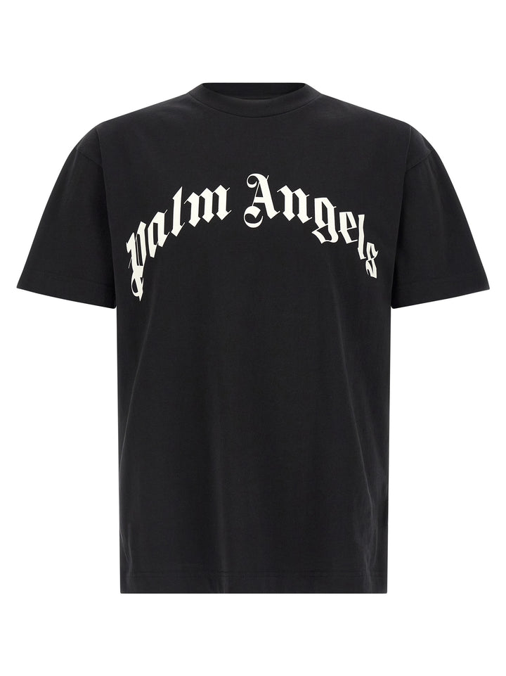 Palm Angels Tofarget Bomulls-T-skjorte